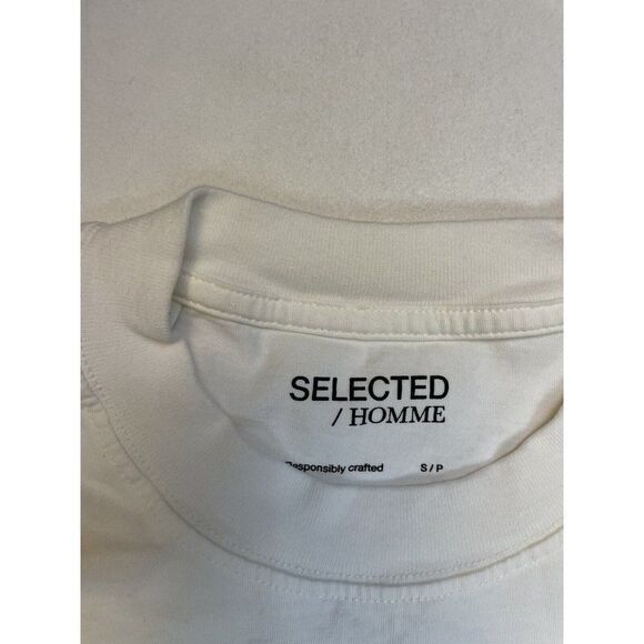 Selected Homme San Diego Beach View House NR 23 Graphic T-shirt Men Small White - Picture 4 of 5